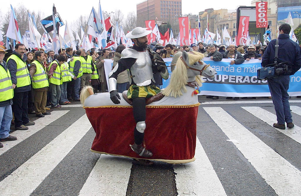 Más de 300.000 personas se manifestaron en Madrid. <br><b>José Manuel Casal</b>